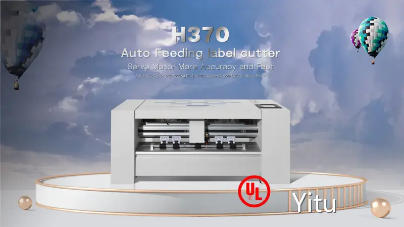 For Sale Woven Label Cutting Machine by Yitu 1