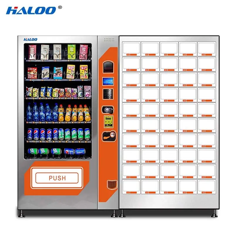 Haloo cold drink vending machine wholesale for snack 3