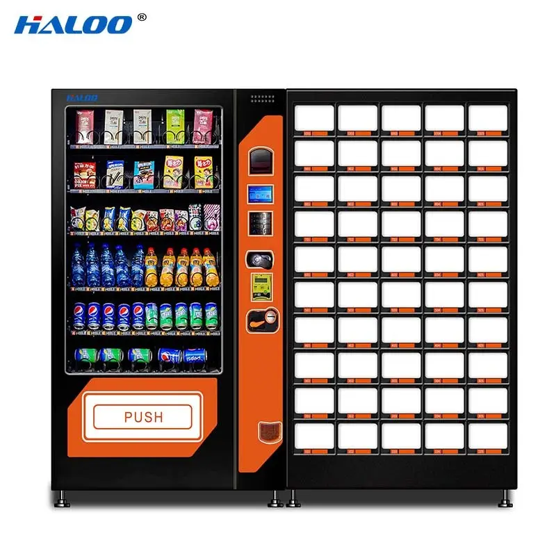 Haloo cold drink vending machine wholesale for snack 2