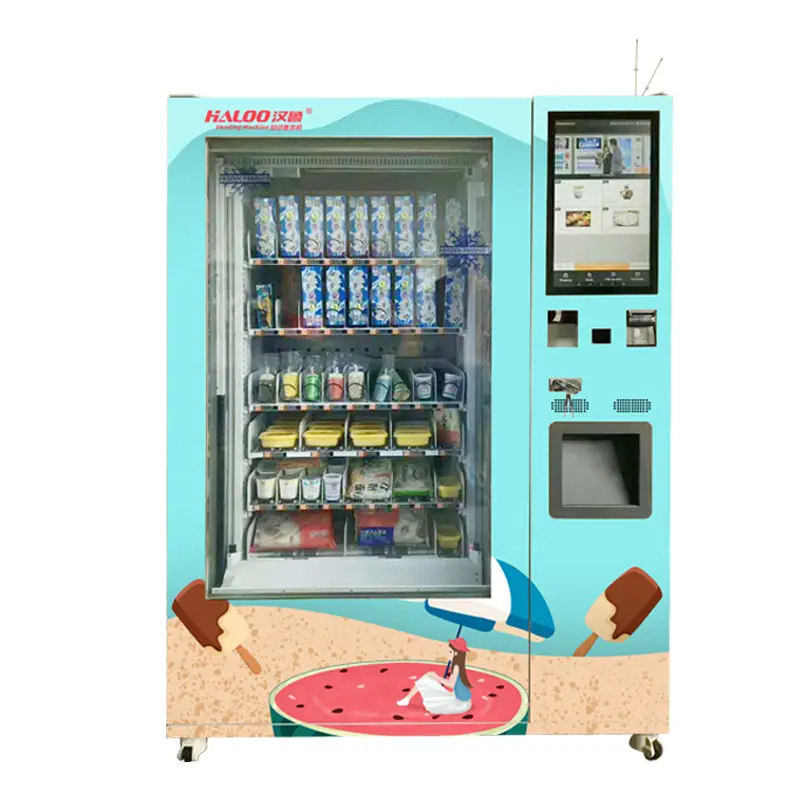 Ice cream vending machine frozen food delivery machine 1