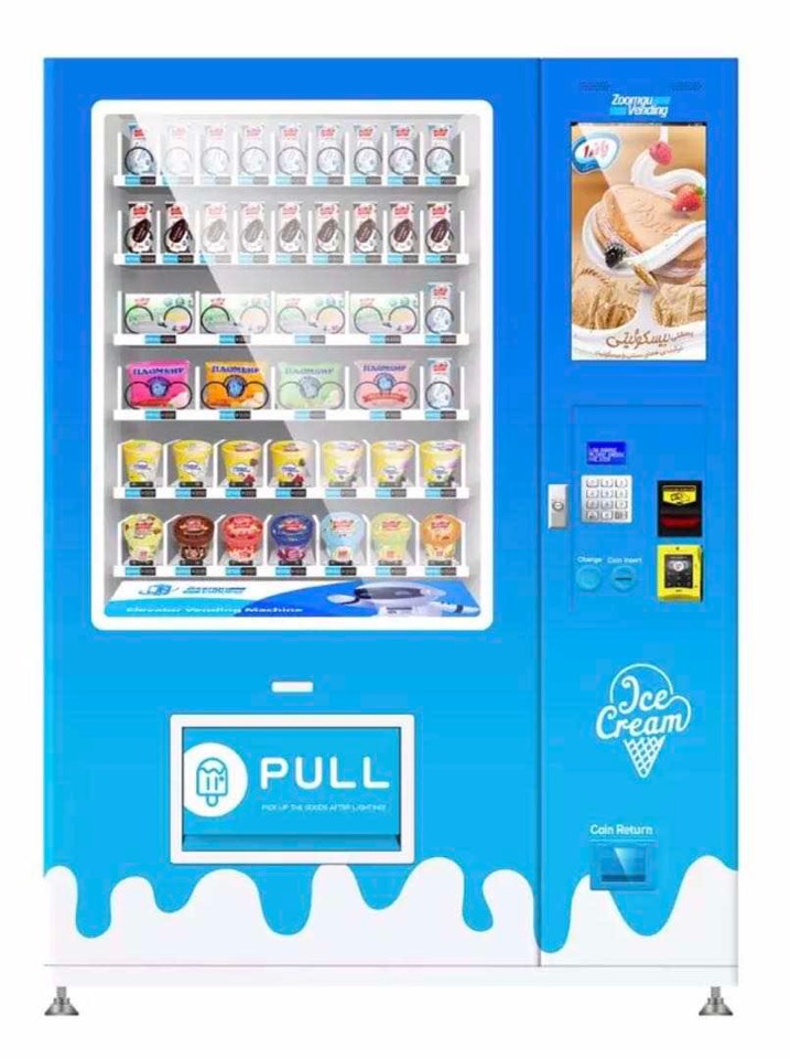 Haloo ice cream vending machine supplier 2