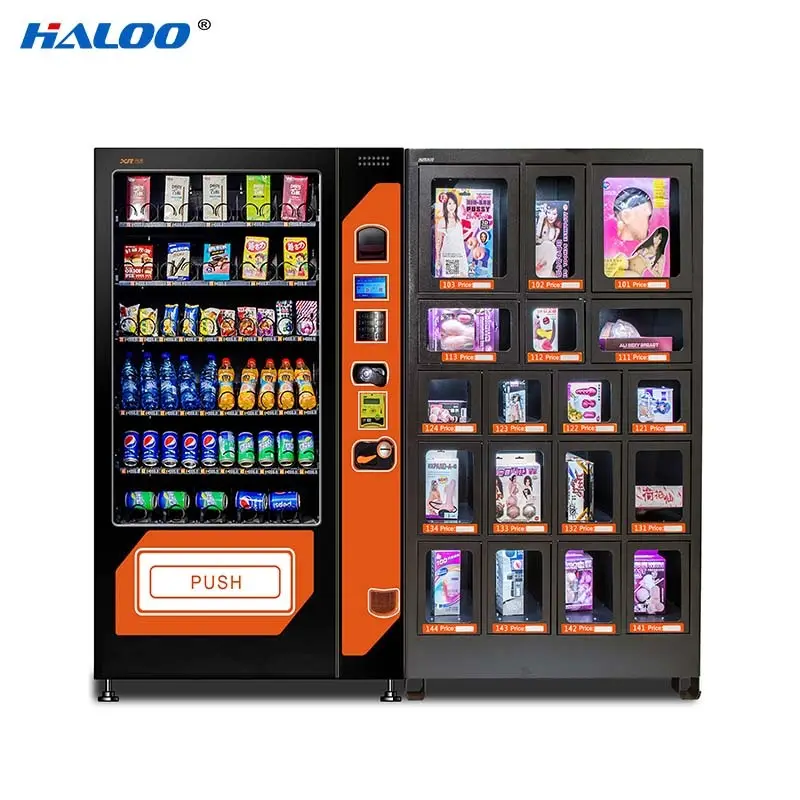 Haloo durable condom machine customized for shopping mall 3