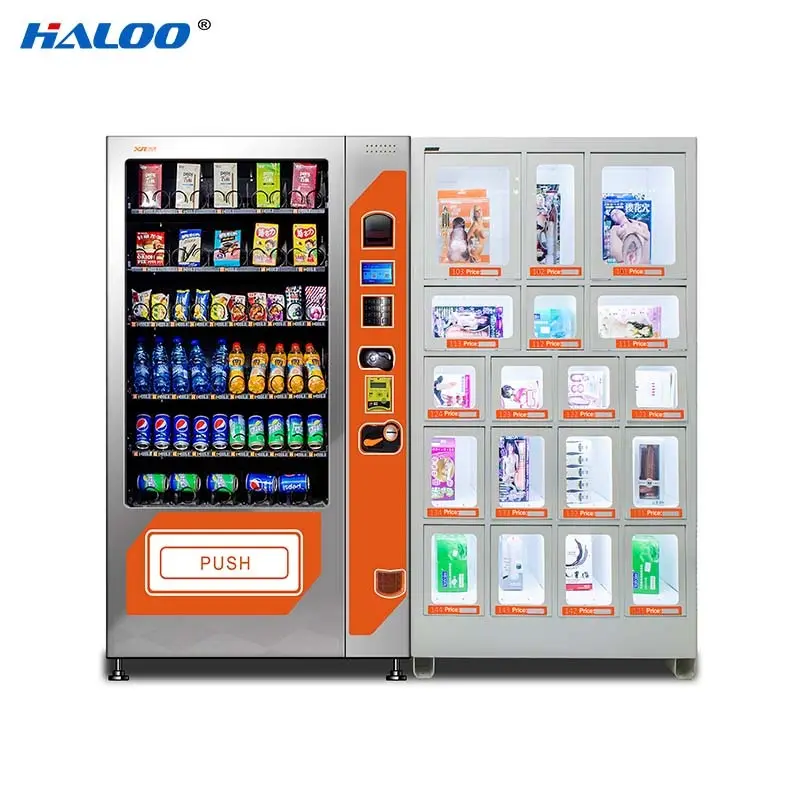 Haloo durable condom machine customized for shopping mall 2
