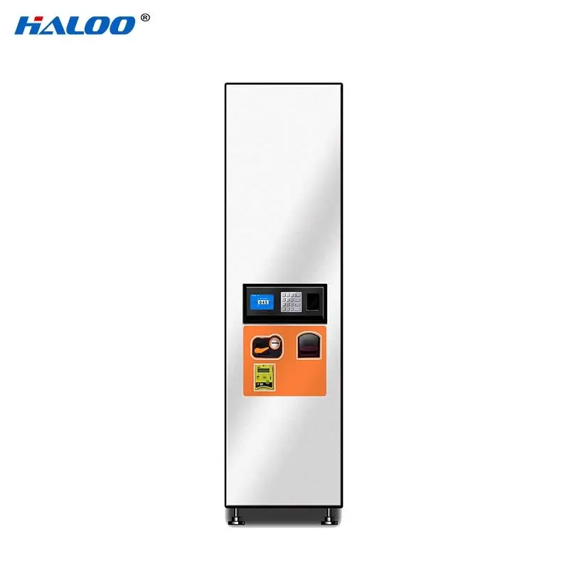 Haloo GPRS remote manage drink vending machine factory 3