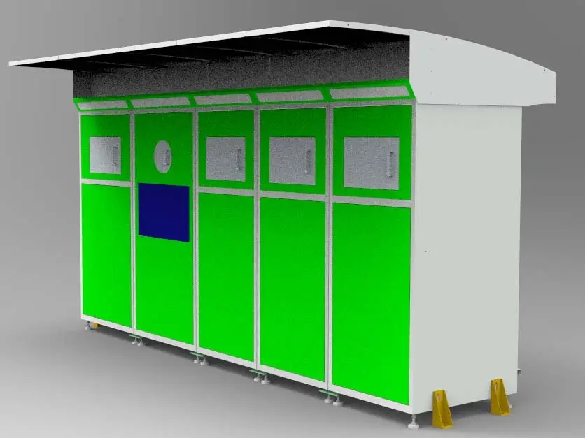 Haloo robot vending machine factory direct supply for lucky box gift 4