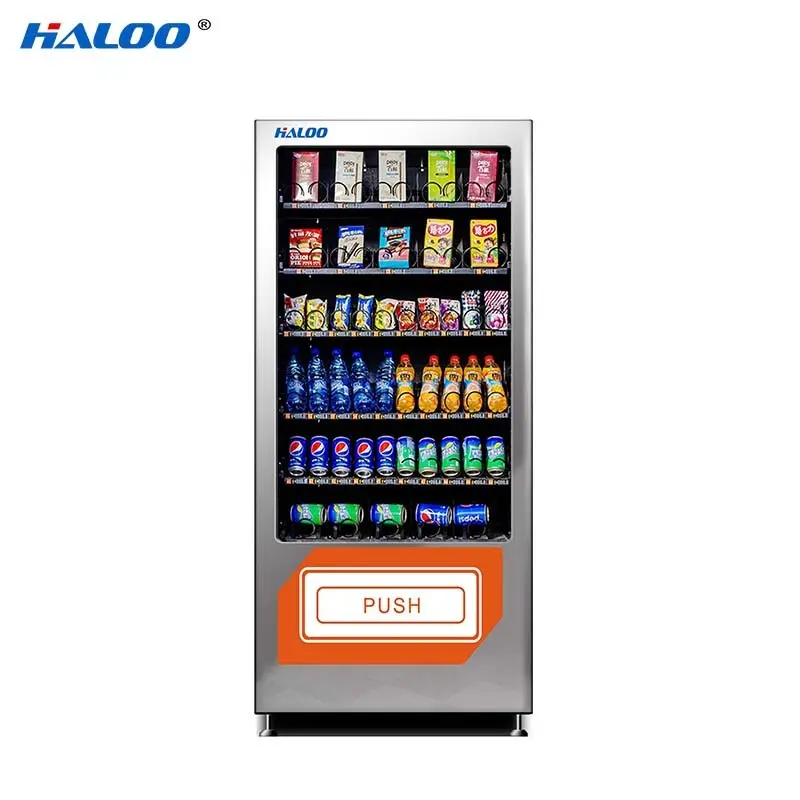 Haloo coke vending machinee design for snack 2