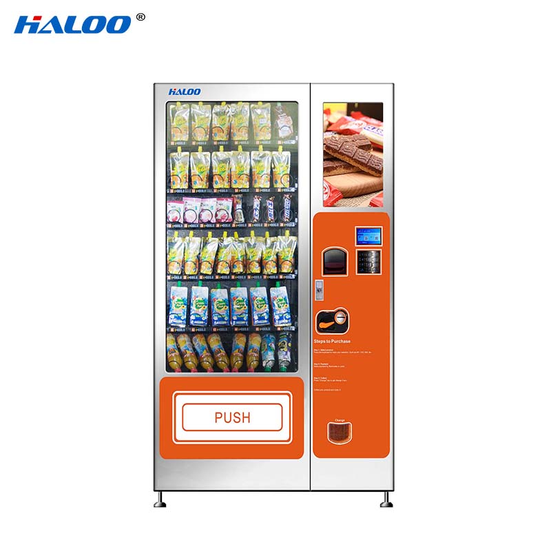 Haloo beverage vending machine factory direct supply for snack 3