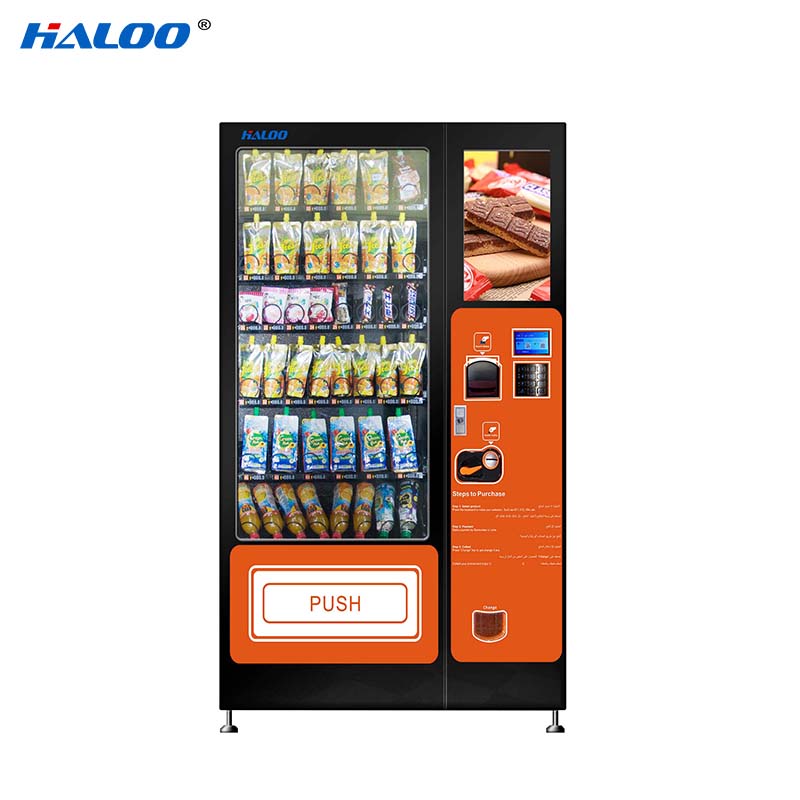 Haloo beverage vending machine factory direct supply for snack 2