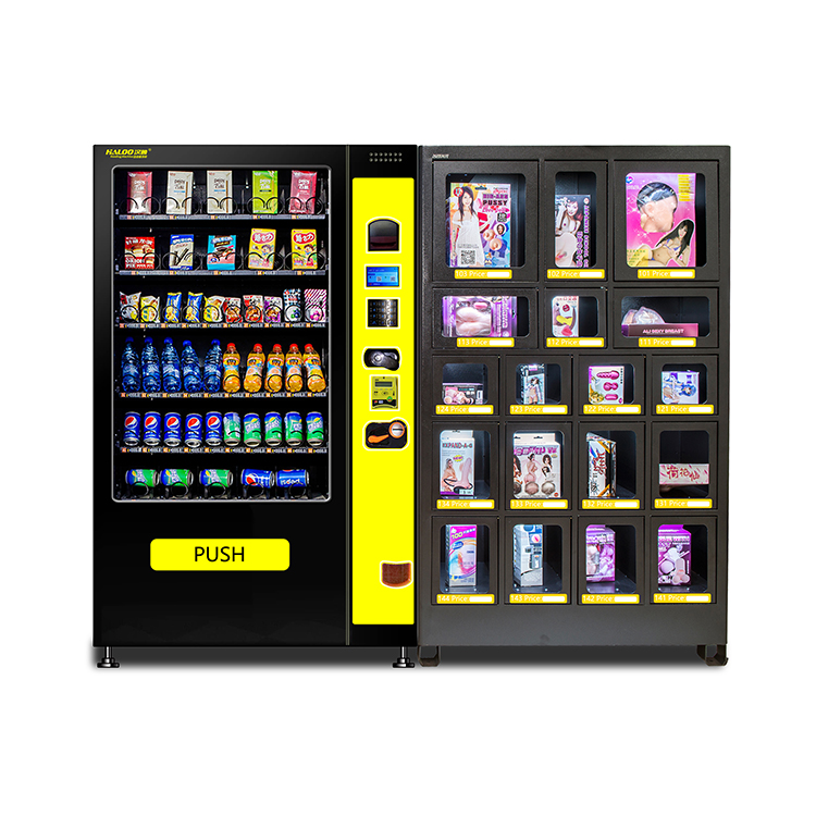 Hot Sale OEM/ODM Custom made lattice cabinet master slave vending machine with good quality 1