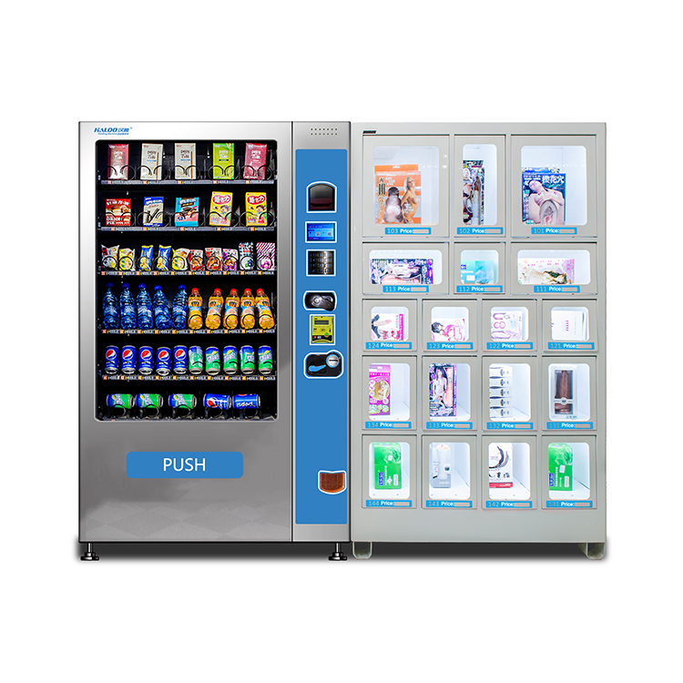 Hot Sale OEM/ODM Custom made lattice cabinet master slave vending machine with good quality 2