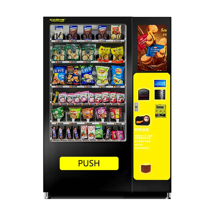 Custom commercial Bottling Beverage Vending Machine Combination vending machine with Snack Drinks 1