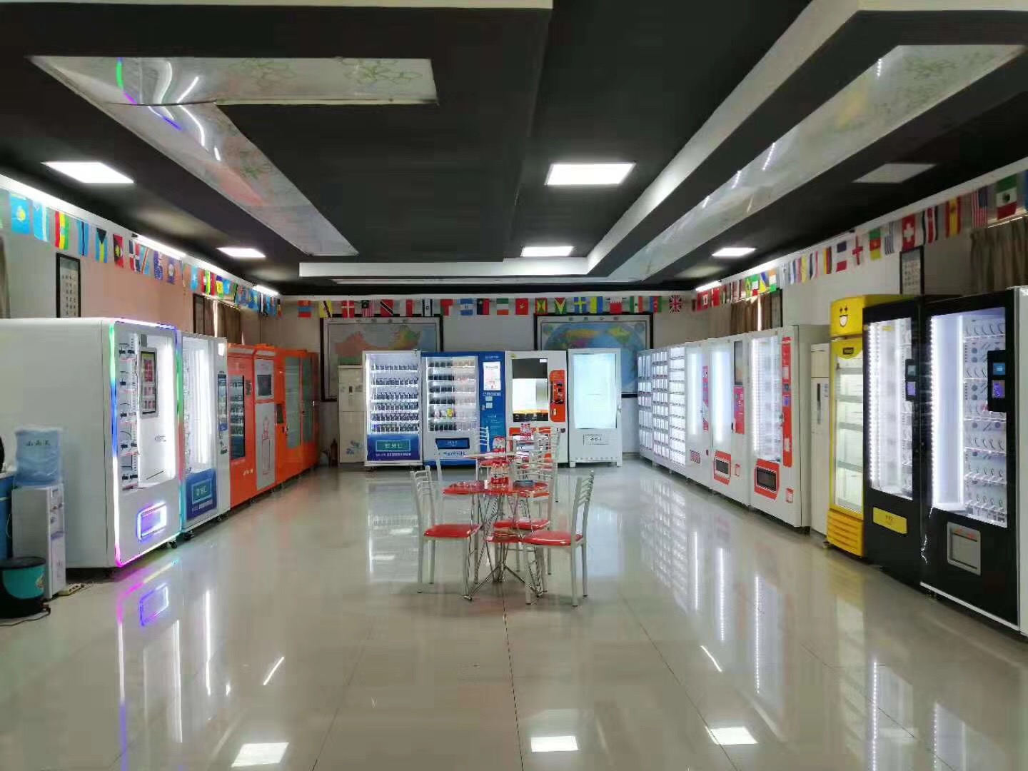 60 kinds multiple choices snack vending machine & drink vending machine with banknote payment 2