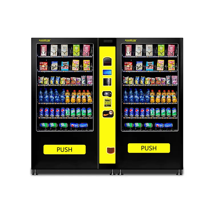 Self- Service Commercial Water Snack Drink Coffee Combination Drink Vending Custom Vending Machine 1