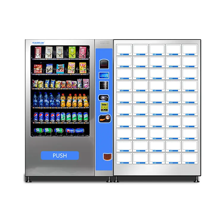 Distributeur automatique de boissons et de snacks combiné, meilleur vendeur, bon marché, avec fonction de paiement, fourniture chinoise 1