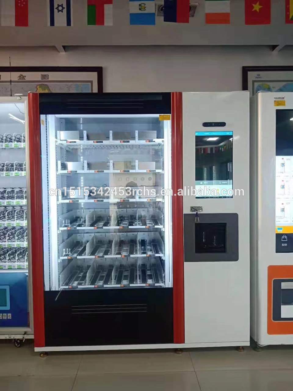 -18 frozen seafood vending machine and meat vending machine 3