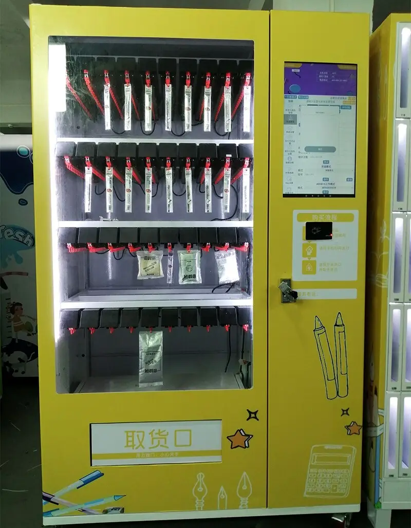 power-off protection lucky box vending machine customized for garbage cycling1 3