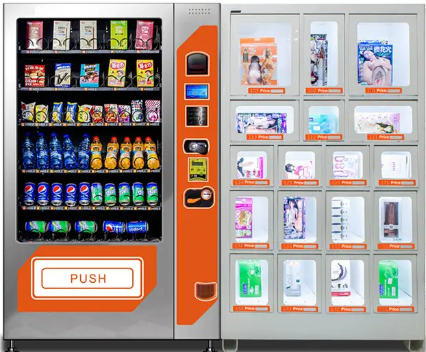 Combo Adults Sex Dolls Condom Vending Machine 1