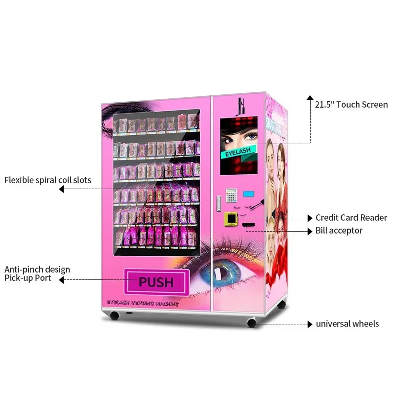 Haloo convenient soda vending machine wholesale for shopping mall 6