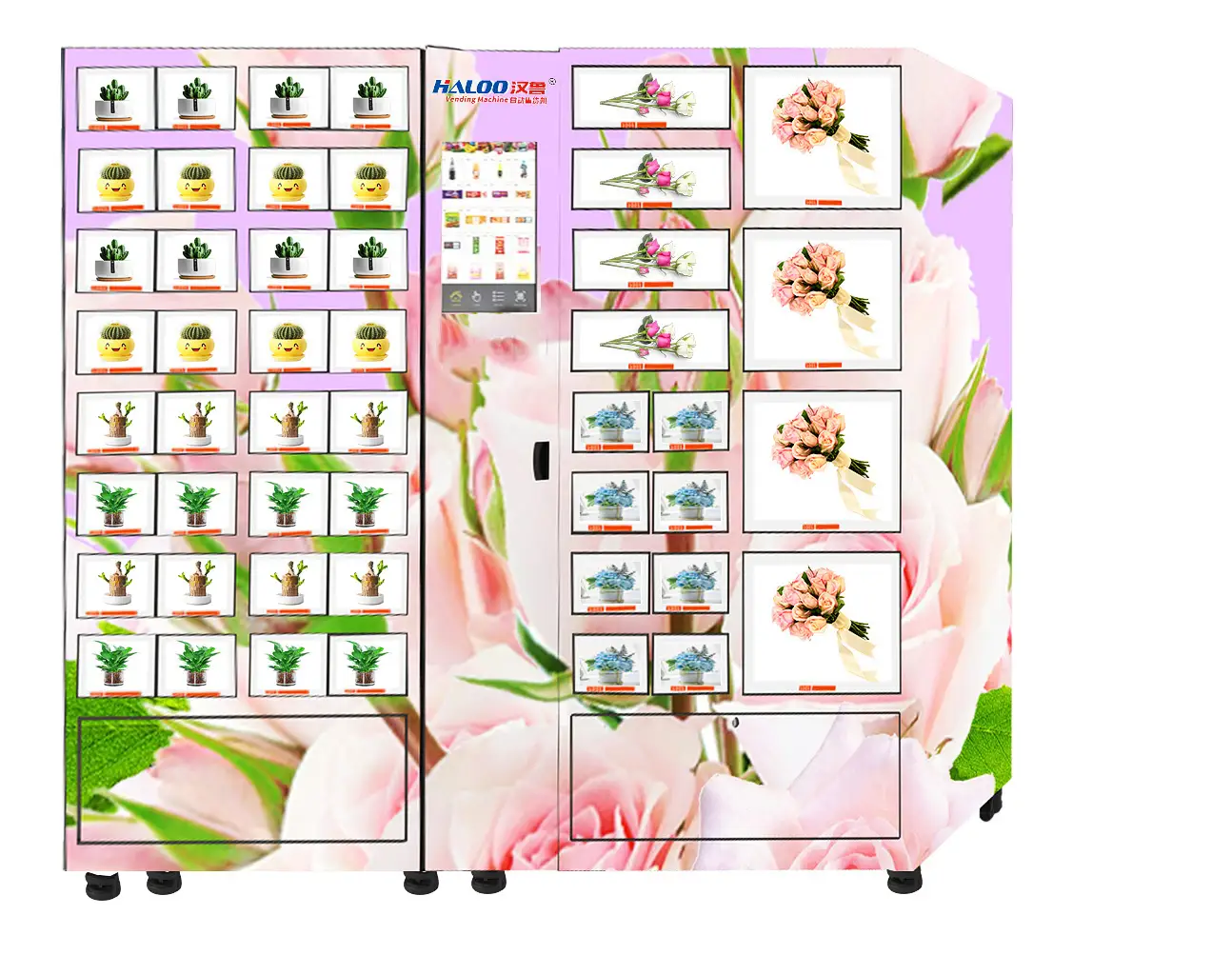 Refrigeration Locker Vending Machine Flower Vending Machine 1