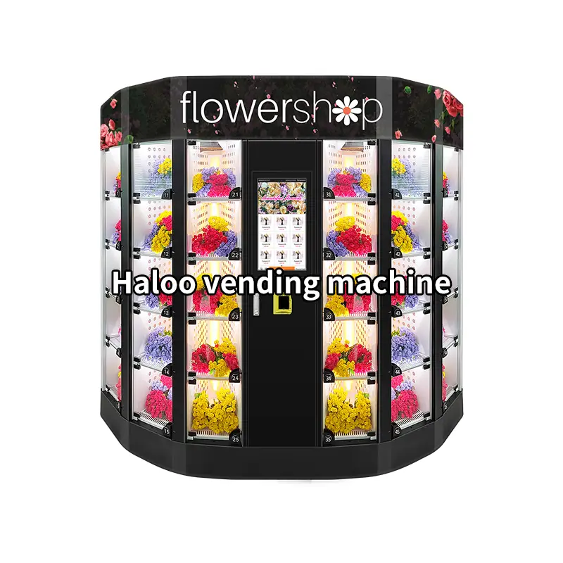 Máquina expendedora automática de flores frescas con refrigeración y humidificador 1