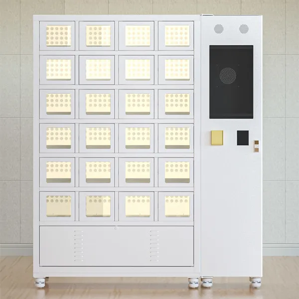 Haloo professional cabinet vending machine factory for snack 7