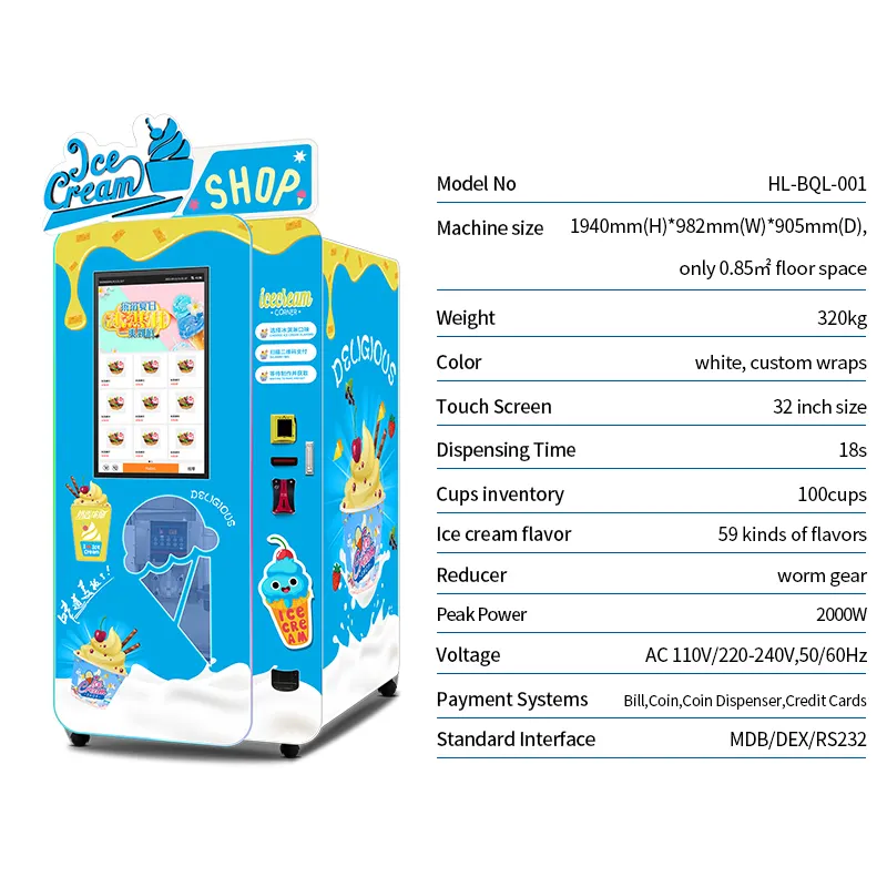 Newest Industrial Vending Machines From China for Pedestrian Streets 6