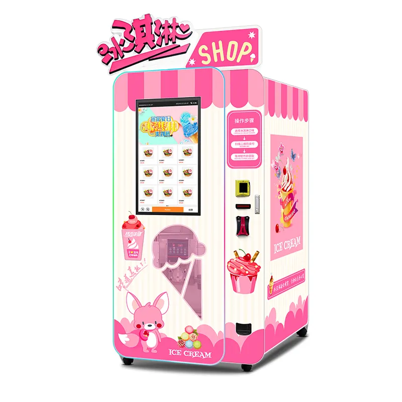 Haloo ice vending machine wholesale for snack 6