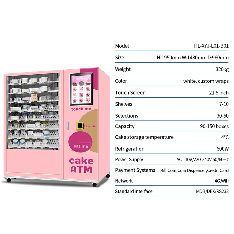High Quality cupcake atm wholesale outdoor 4