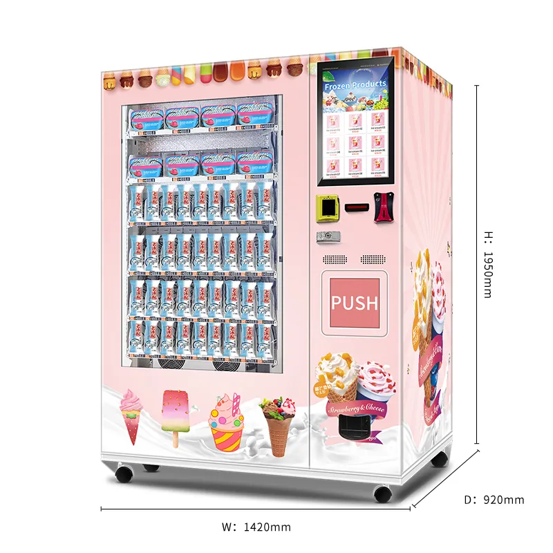 Bulk Production Ice Maker Vending Machine Factory Direct Supply for Outdoor 4