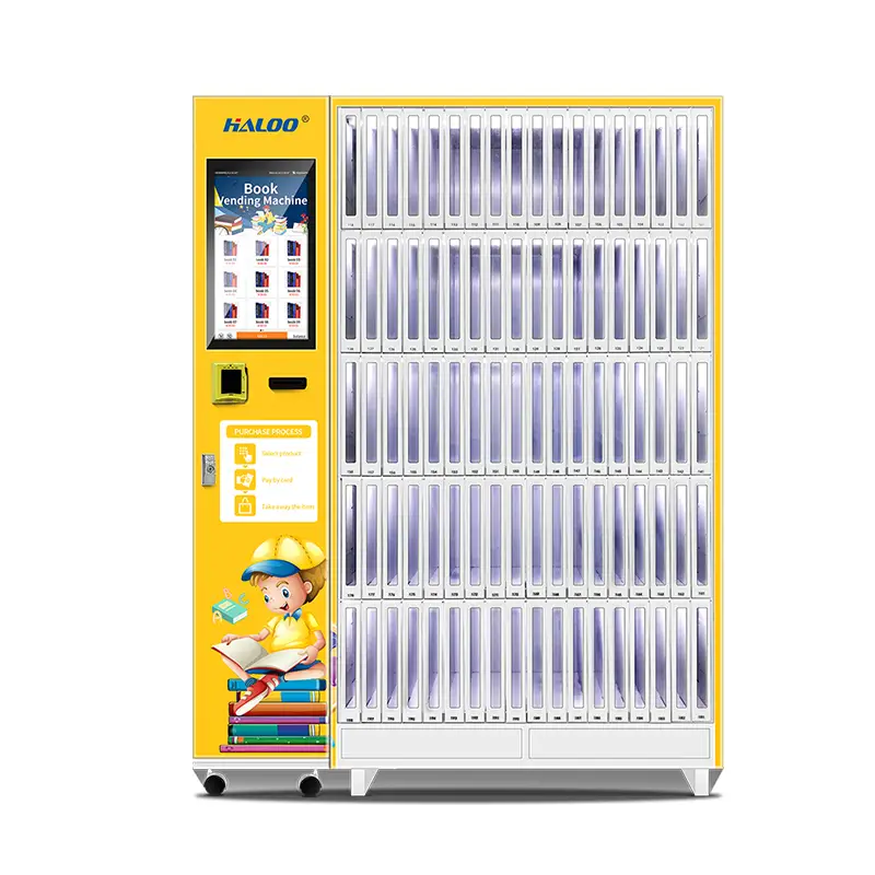 90 Lockers Book Vending Machine Magzine Stationary Vending Machine For Book Store School College Libary Shopping Mall 1