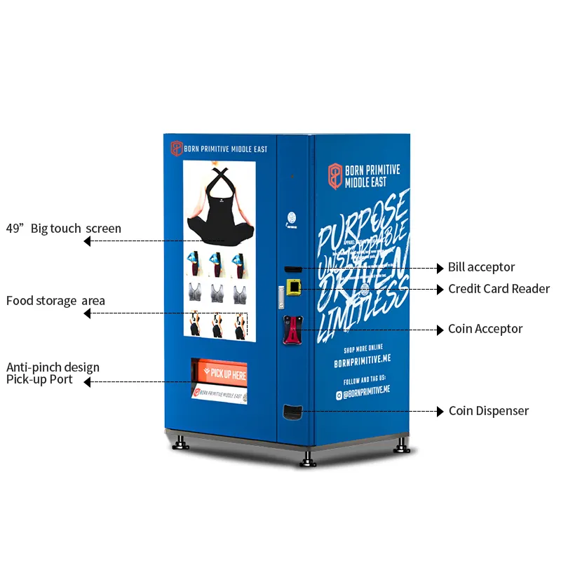 Haloo smart healthy vending machines series 3