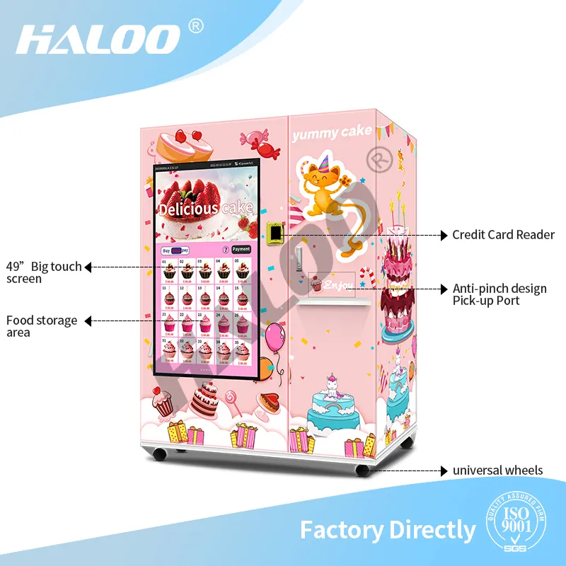 Factory Price Fresh Vending Machine Directly Sale for Shopping Malls 3