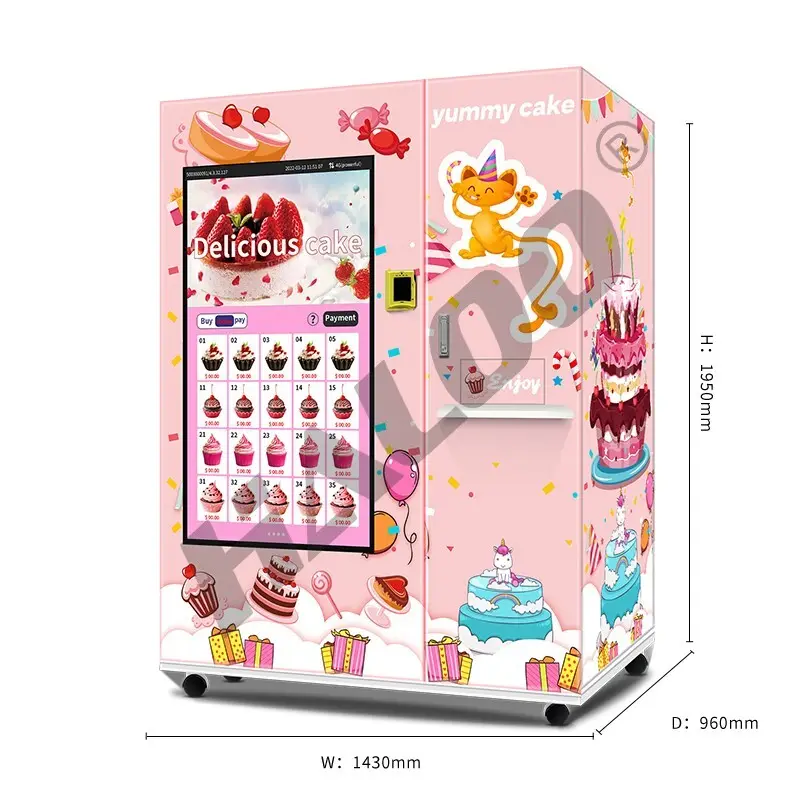 Haloo cupcake atm supplier outdoor 5