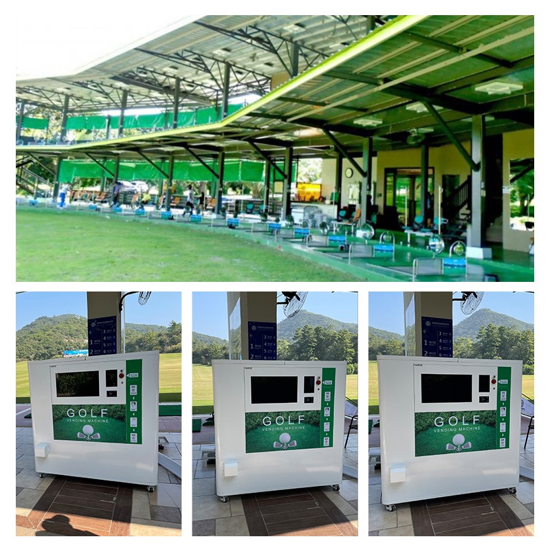 Haloo OEM & ODM coin operated golf ball dispenser wholesale for shopping mall 5