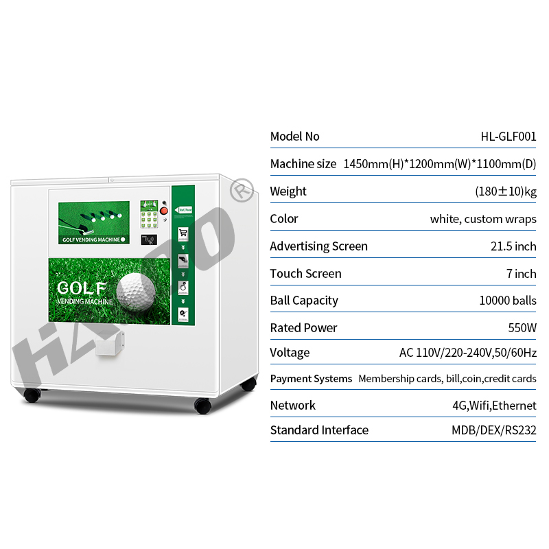 Haloo OEM & ODM coin operated golf ball dispenser wholesale for shopping mall 4