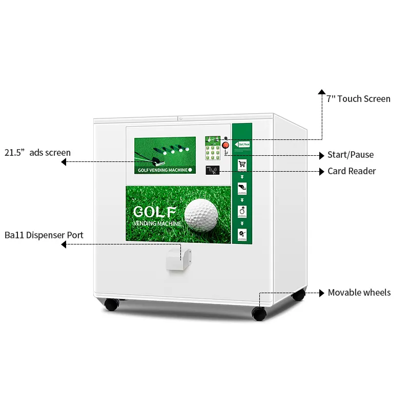 new coin operated golf ball dispenser manufacturer for supermarket 5