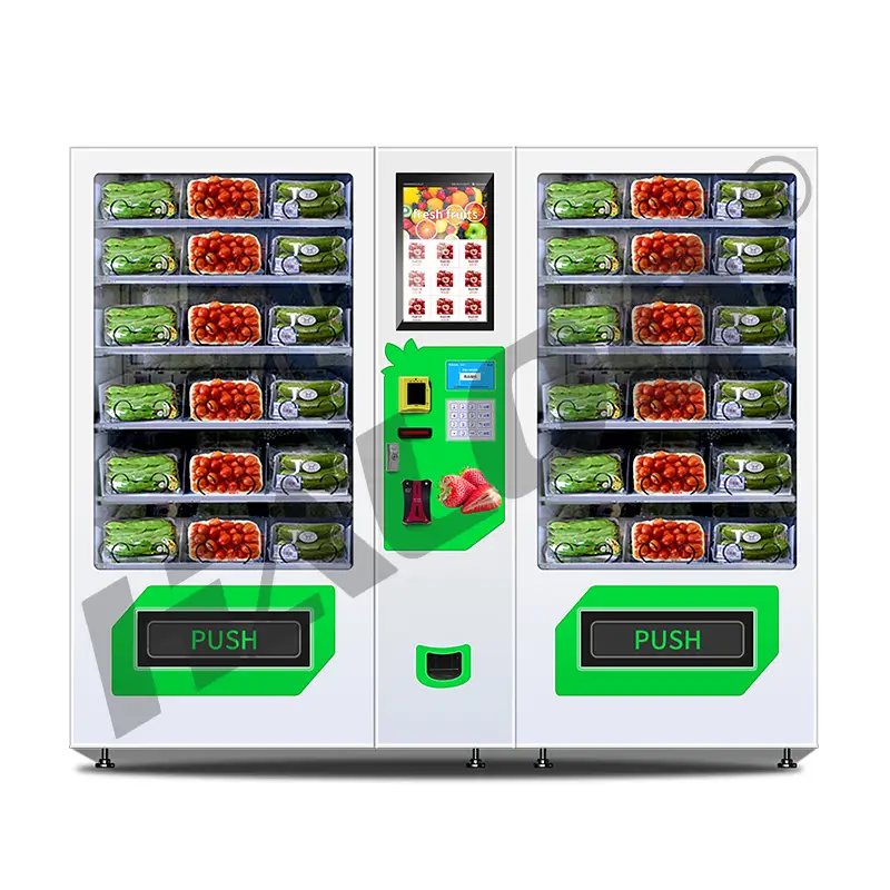 Automatic Fresh Food Vending Machine For Salad Fruit Sushi Bread Sandwich 1