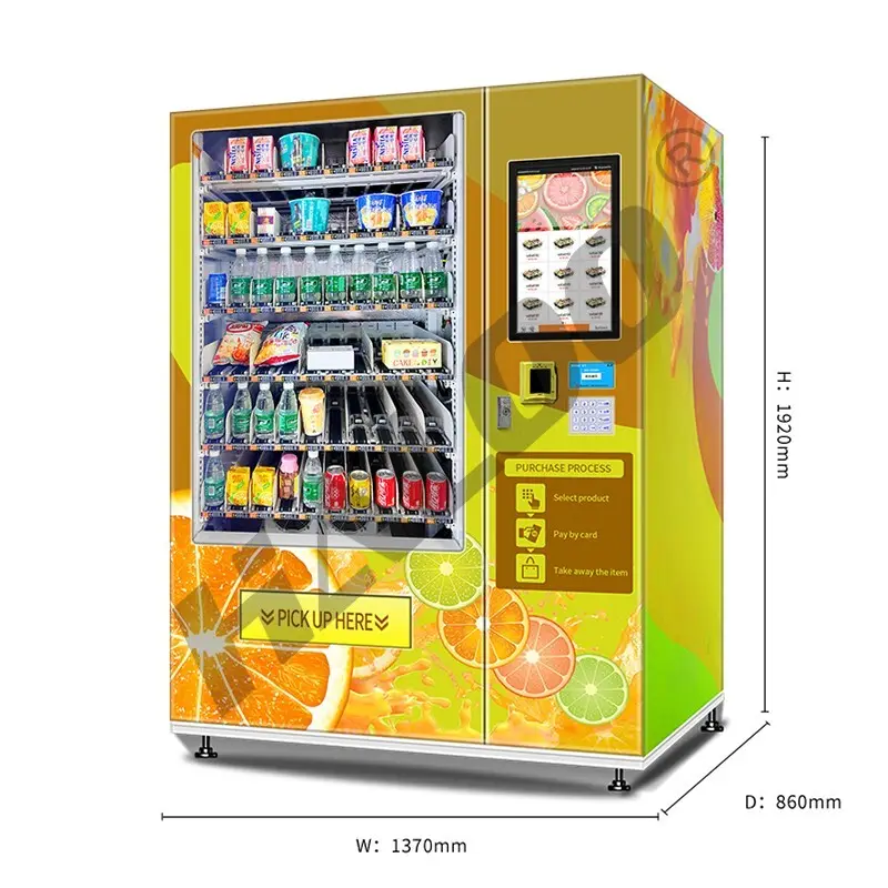 Haloo automatic sandwich vending machine wholesale for fragile goods1 5
