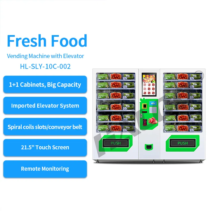 Durable Refrigerated Vending Machine Supply for Supermarkets 2