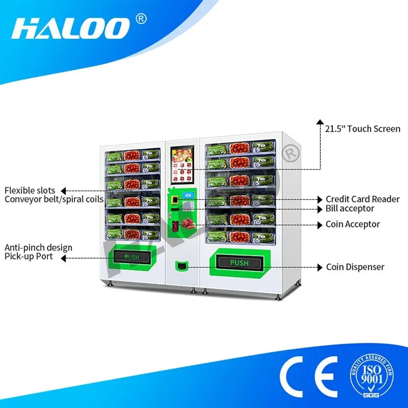 Haloo automatic sandwich vending machine wholesale for fragile goods1 3