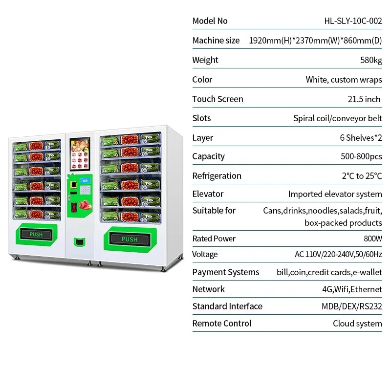 Haloo large capacity toy vending machine wholesale for drinks 5