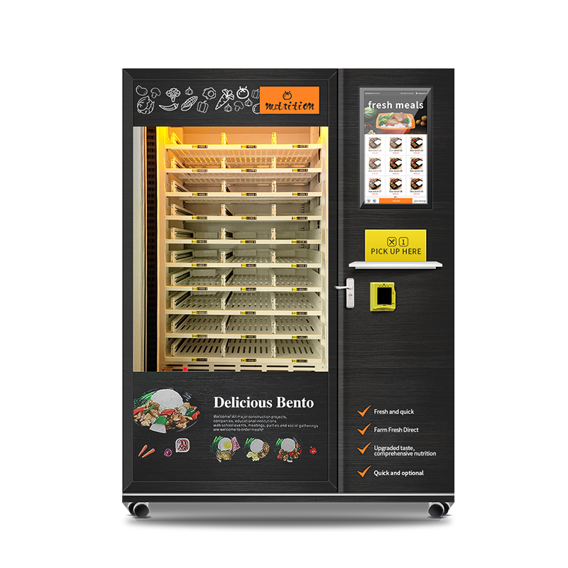 Automatic Hot Food Vending Machine With Heating Function 1