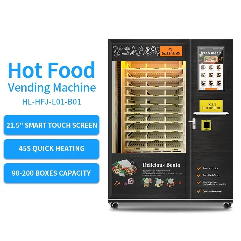 touch screen hot snack vending machine factory for drink 2