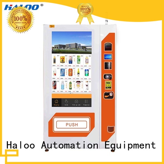 Haloo professional soda vending machine high capacity for merchandise 1