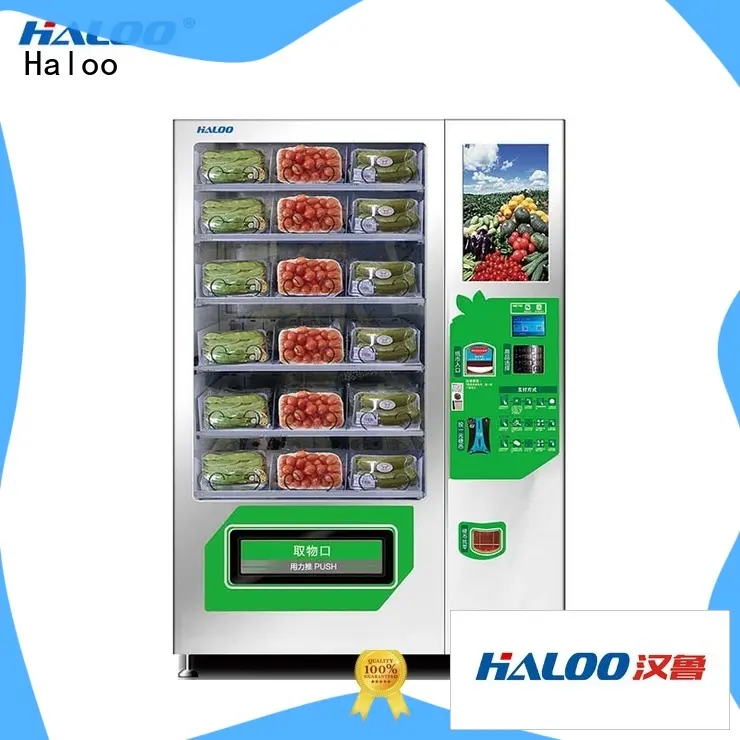 Haloo large capacity water vending machine design for fragile goods 1