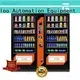caterpillar aisle cold drink vending machine 21.5inches ads screen for food Haloo 1