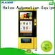 Haloo GPRS remote management snack vending machine factory 1
