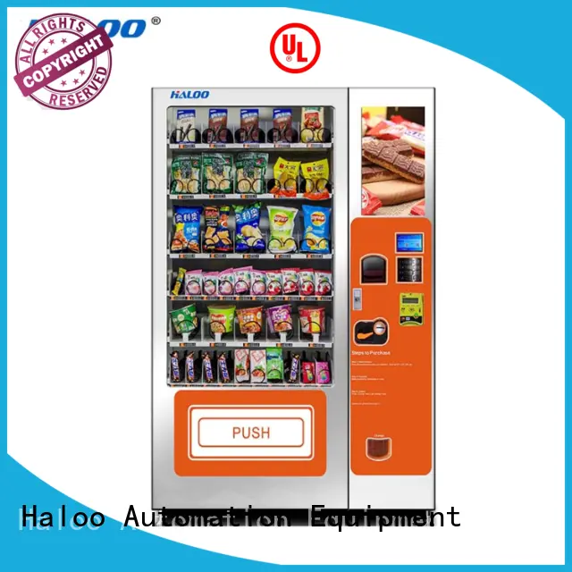 HL-DLY-10C   21.5 inches ads screen drink snack vending machine 1