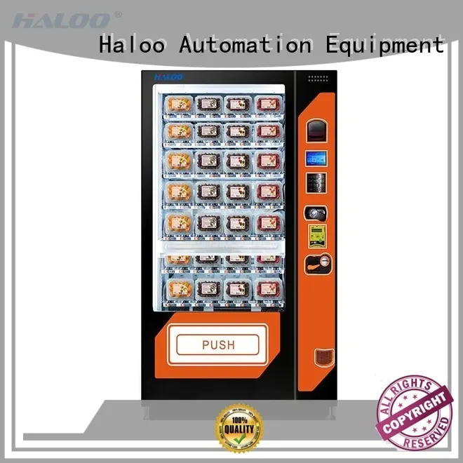 Haloo large capacity sandwich vending machine design for fragile goods 1