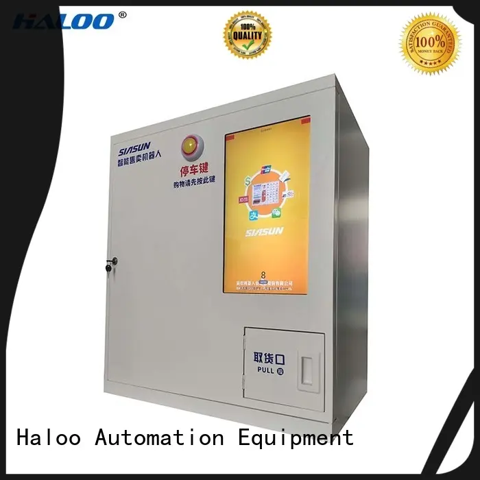 Haloo power-off protection robot vending machine customized for garbage cycling 1